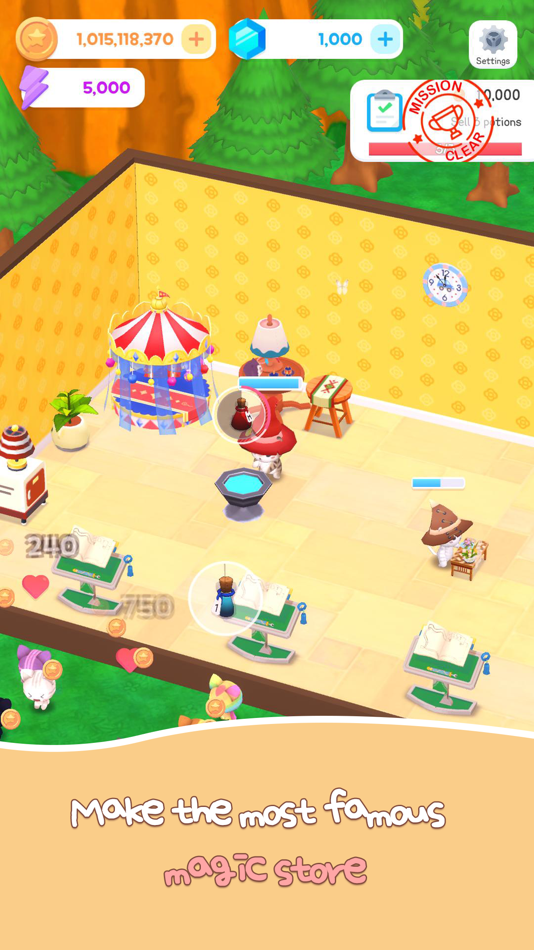 #3. Cats Magic Shop : Idle Clicker (iOS) Podle: Yeong Ho Jeong