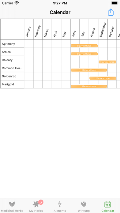 Medicinal Herbs Info Screenshot