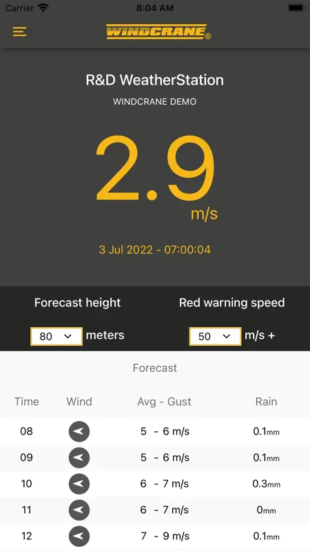 WINDCRANE Go screenshot 2 of 5