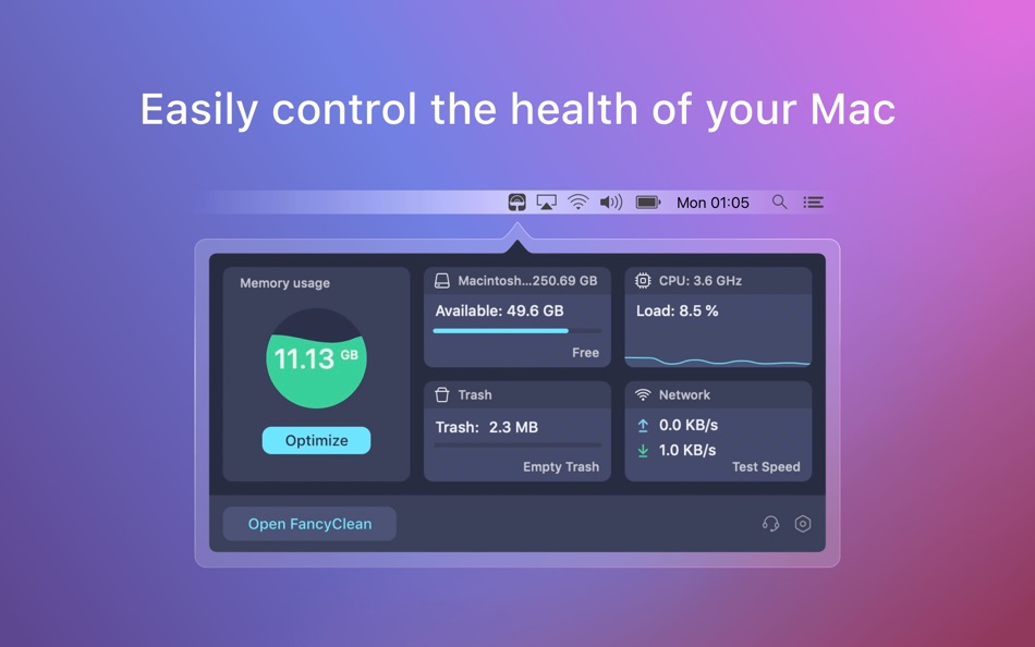 #6. FancyClean (macOS) Bởi: 元彬 蔡