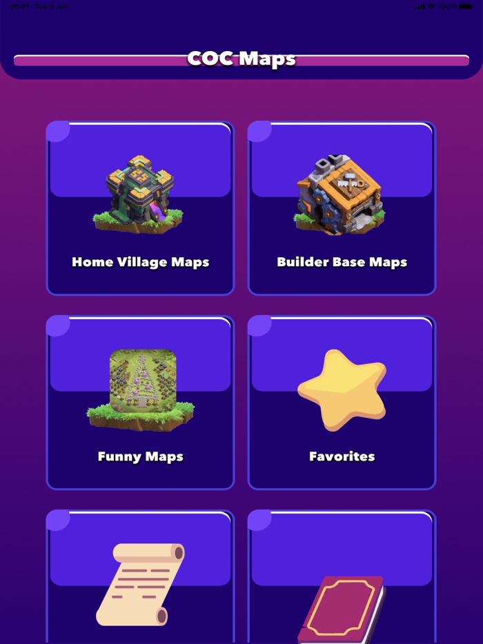 Base  Map for Clash of Clans