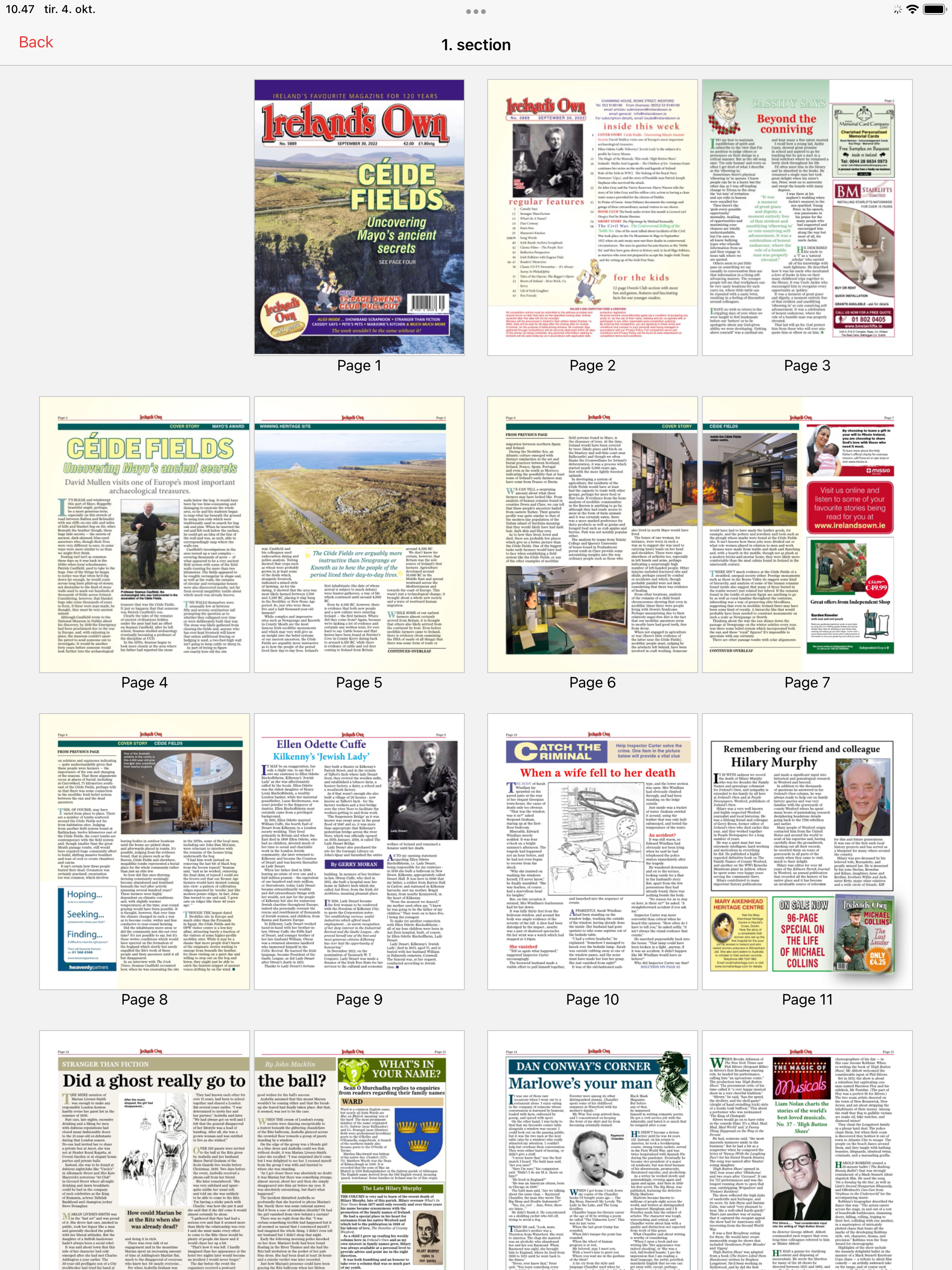Irelands Own Digital Edition screenshot 8