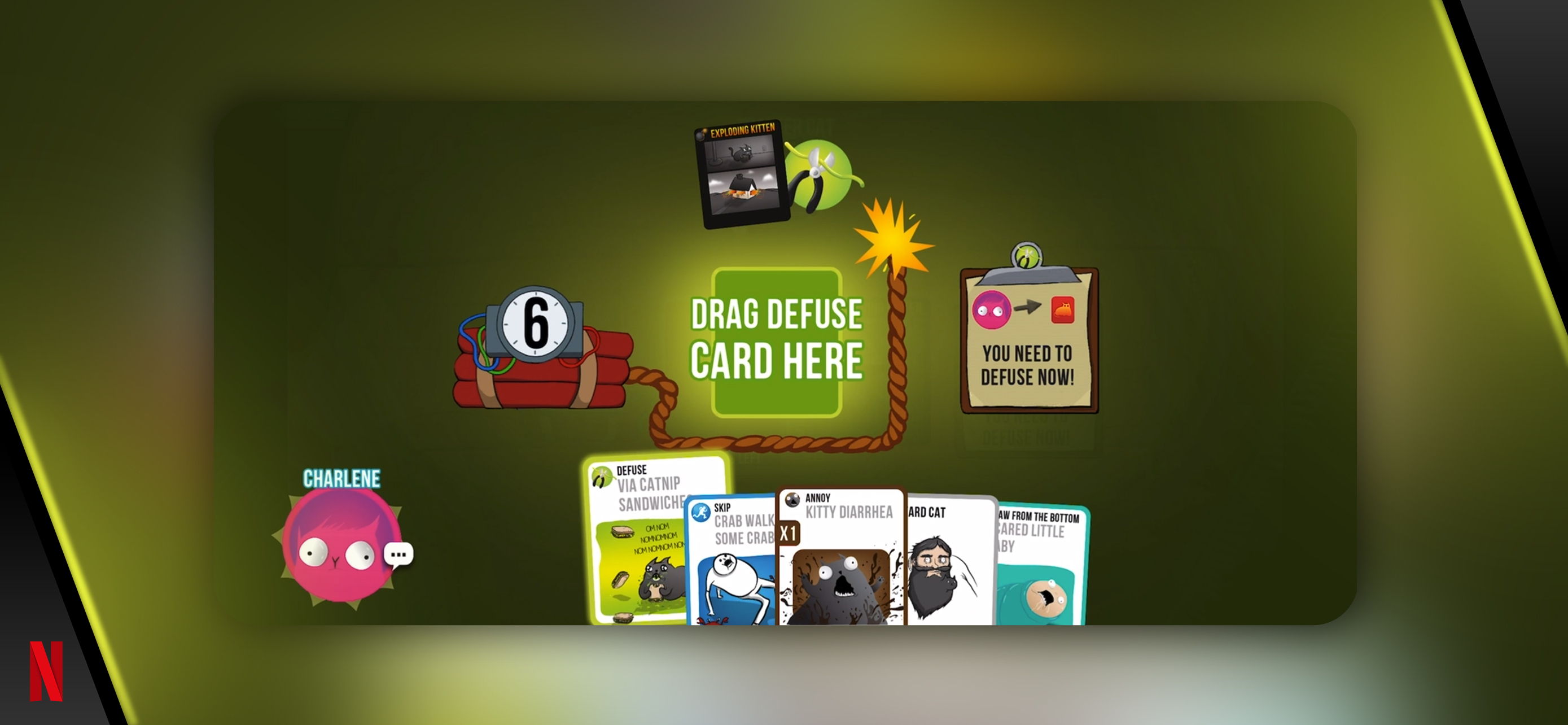 Exploding Kittens NETFLIX