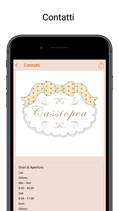 Cassiopea Istituto Bellezza Screenshot