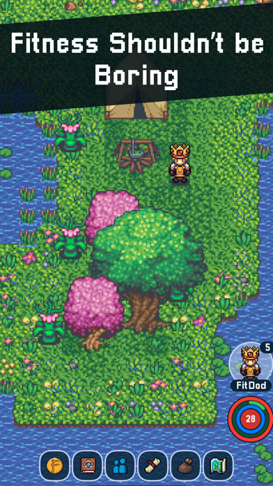 Fitscape - Online Fitness RPG Screenshot