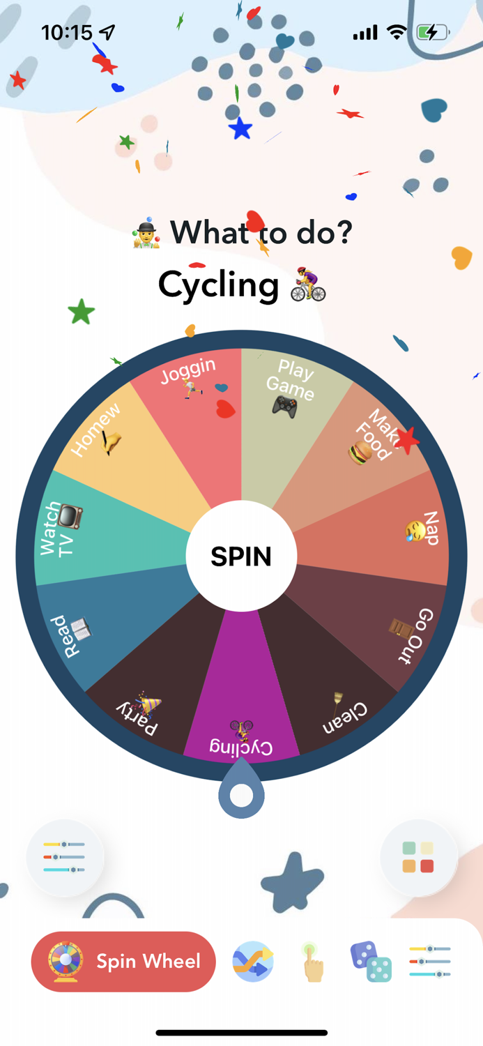 Decision wheel Generator lucky