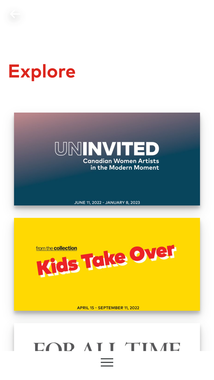 Vancouver Art Gallery App