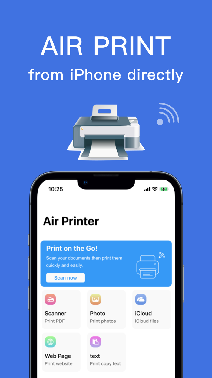 Air Printer AppScan to PDF