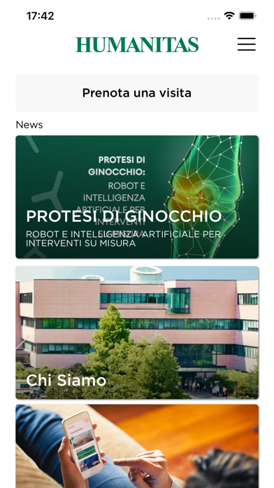 Humanitas Bergamo Screenshot