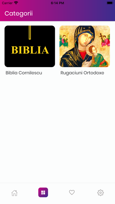 Biblia Ortodoxa Romana Audio Screenshot