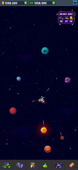 Game screenshot Galaxy Auto Miner apk