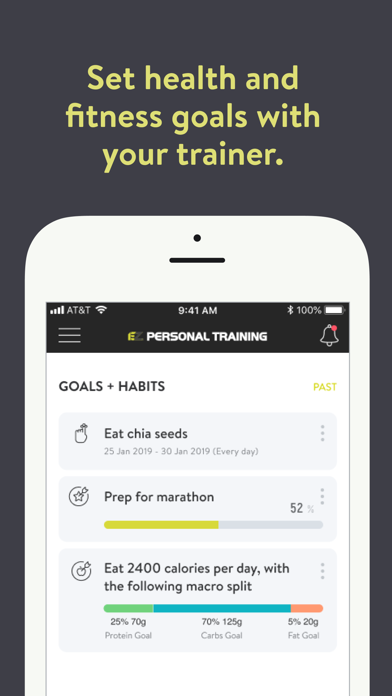 EZ Personal Training Screenshot