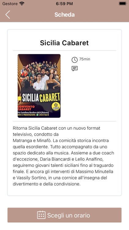 Sicilia Cabaret Production