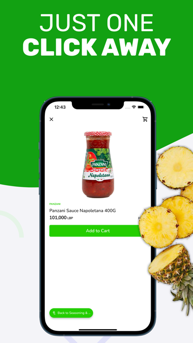 Green Center Online Grocery Screenshot