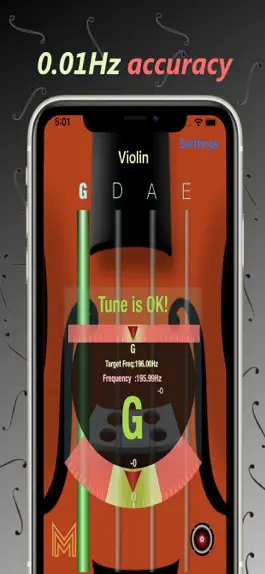Game screenshot Violin Tuner- For Pro Accuracy mod apk