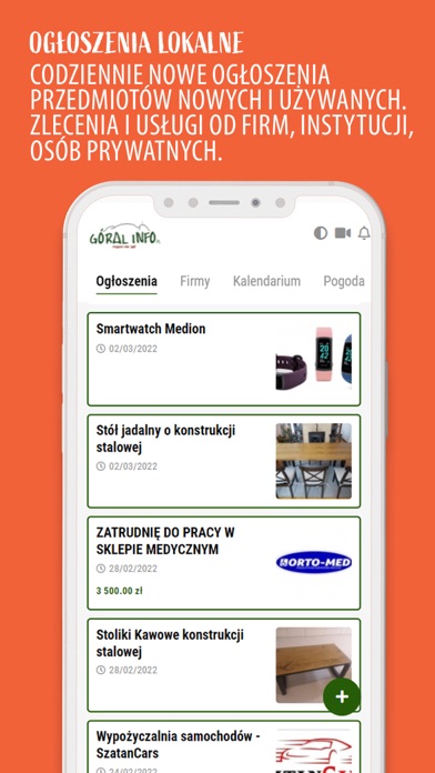 Góral Info Screenshot