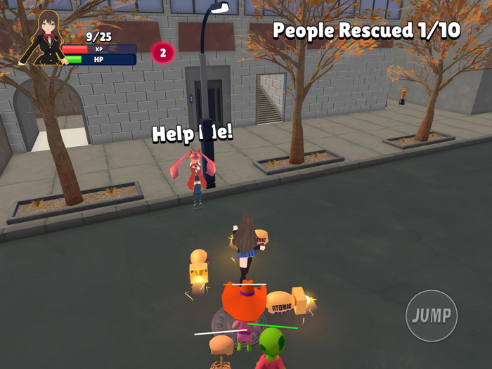 Survivor Anime Bullet Hell