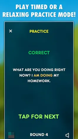 Game screenshot Present Tenses Grammar Test hack