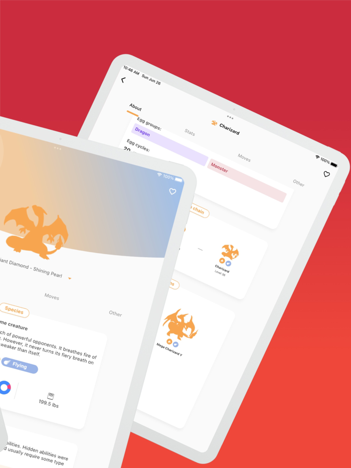 MasterDex - complete pokedex