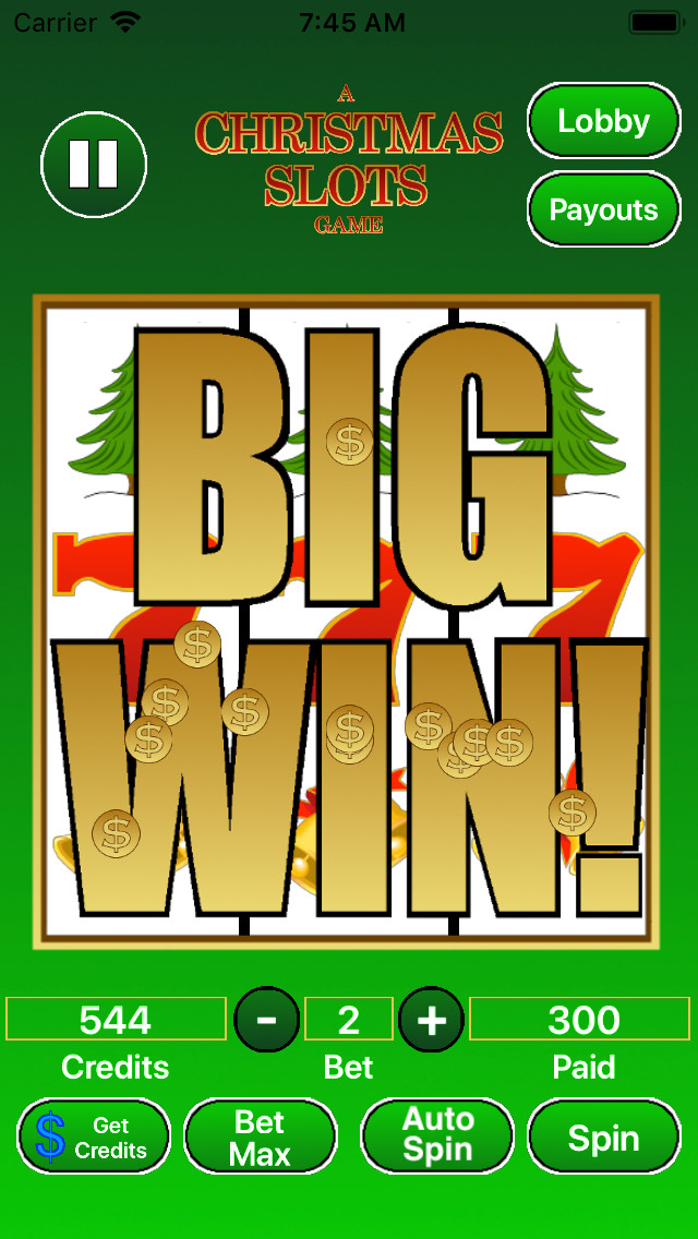 A Christmas Slots Game