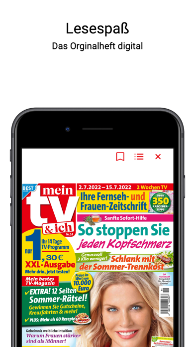 Mein TV und ich ePaper Screenshot