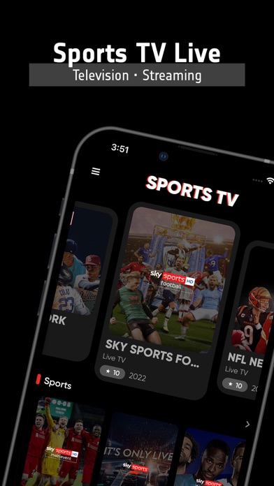 Sports TV Live Stream Screenshot