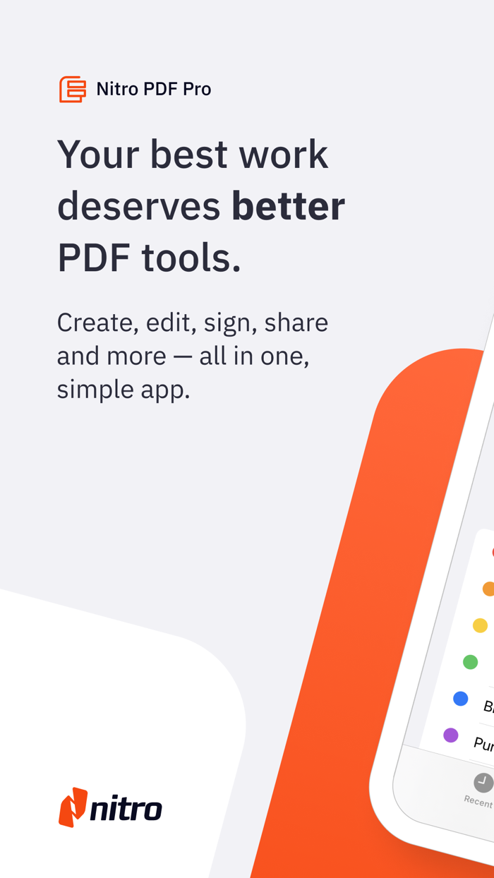 Nitro PDF Pro - iPad and iPhone