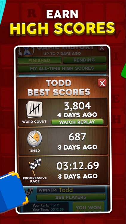 Word Wager - Match 3 Word Game