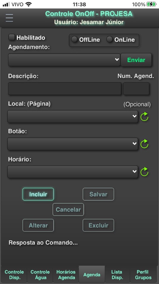 #7. ControleOnOff (iOS) 由: JESAMAR LEAO O JUNIOR