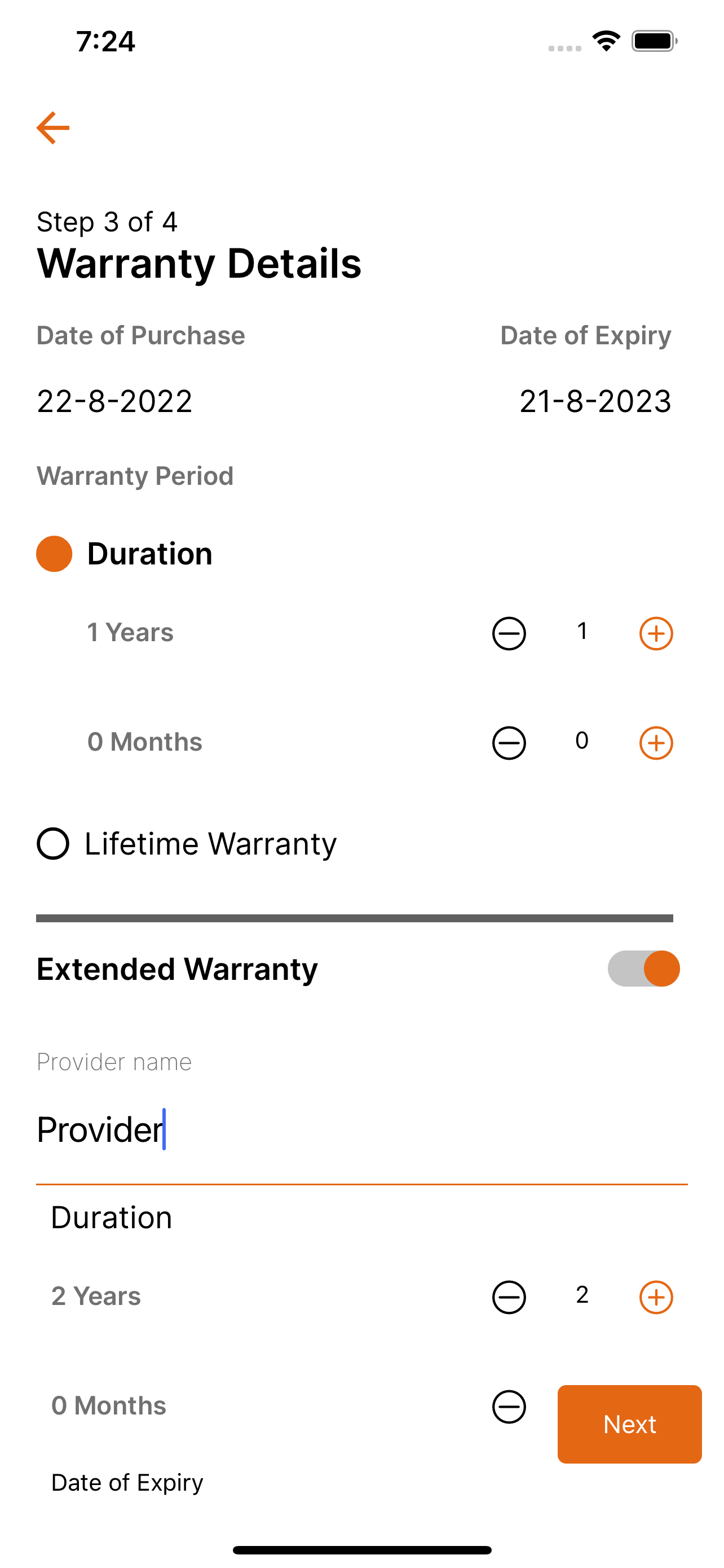 Pro Warranty Tracker
