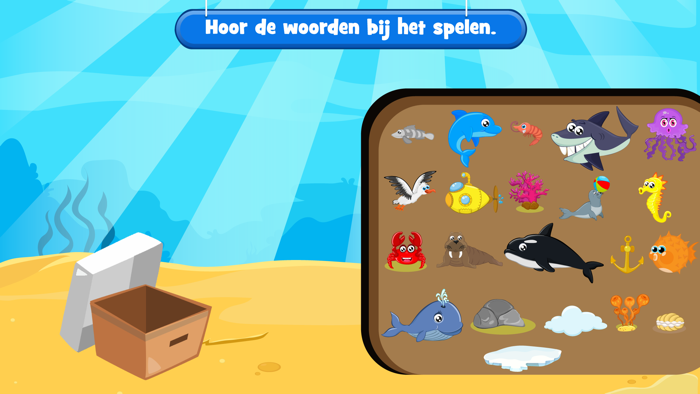 Taal en woordenschat – de zee