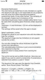 aquarium calc ii iphone screenshot 3