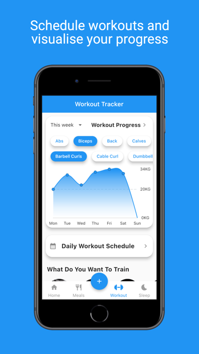 TrackFIT: Plan Workouts & Diet Screenshot