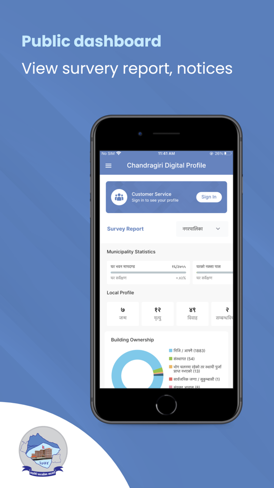 #1. Chandragiri Digital Profile (iOS) By: EKbana Solutions Pte Ltd