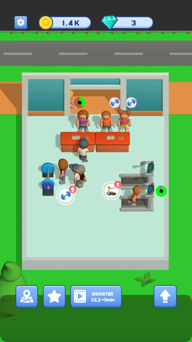 Gym Empire - Idle Tycoon Screenshot