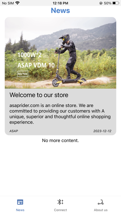 ASAP e-Rider Screenshot