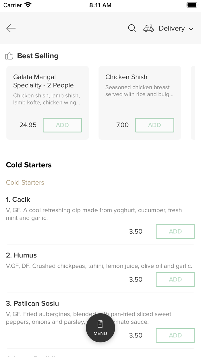 Galata Turkish Cuisine