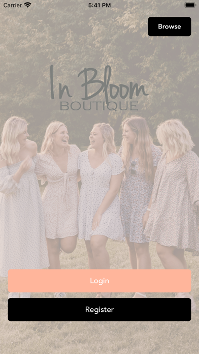 In Bloom Boutique Screenshot