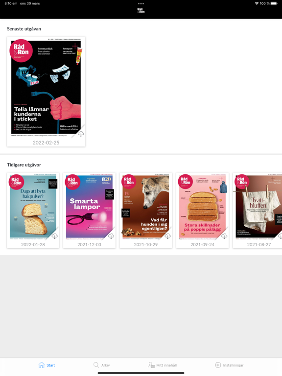 Screenshot #4 pour Råd & Rön e-tidning