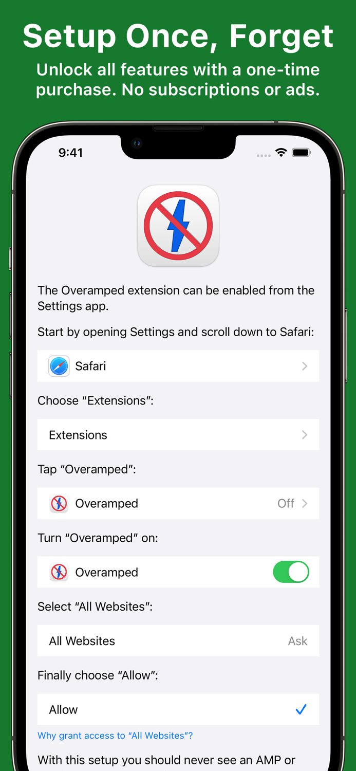 Overamped Redirect AMP