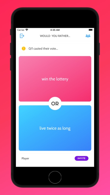 Would you rather? - Thinkvote