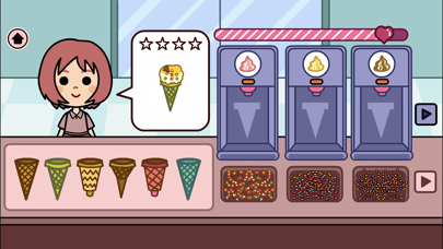 Ice cream Shop - girl games Screenshot