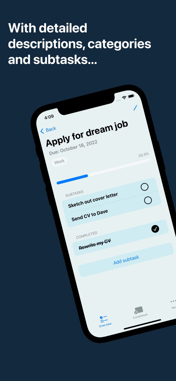 ToDue Deadline Manager