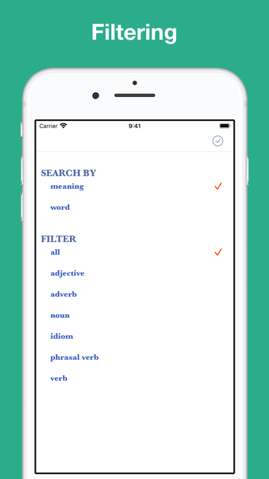English Meaning Dictionary Screenshot