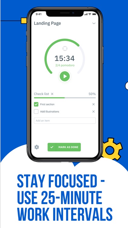 Pomodoro Focus Timer & Planner