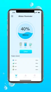 iwater reminder-healthy tool iphone screenshot 2