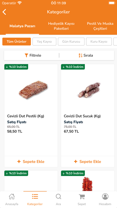 Kayısı İste Screenshot