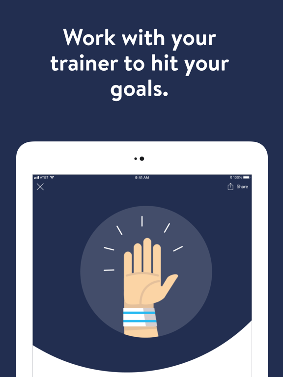 Excelerate Athletics iPad screenshot 6 - Health & Fitness app
