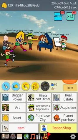 Game screenshot Beggar Life  Clicker Adventure hack
