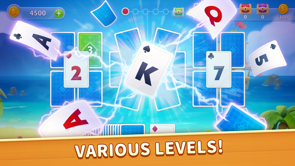 #1. Solitaire Island! (iOS) 由: Cross Field Inc.